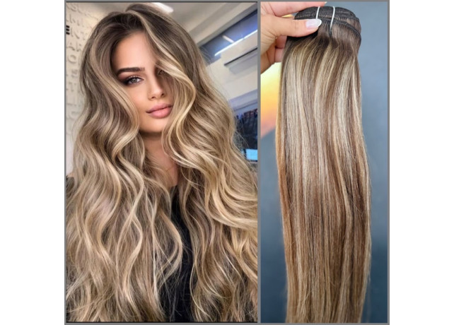 Extensii Clip-On Oskar Balayage B #4/17/4